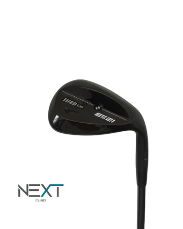 Mizuno ES21 Black Wedge 58° / 08° Bounce / Wedge Flex / KBS Hi-REV / Lamkin Griff