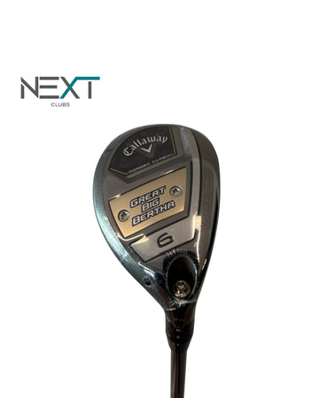 Neu Callaway Great Big Bertha 2023 Hybrid 6 26° / UST Mamiya Helium Graphitschaft / Flex L
