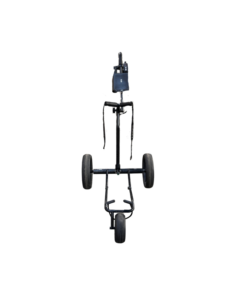 KIFFE Travel Pro E-Trolley Schwarz mit Scorekartenhalterung