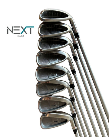 TaylorMade RAC Eisensatz 4-9+PW+SW / TaylorMade M.A.S.2 55g / Regular Flex