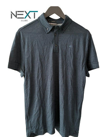 Neu J.Lindeberg Paz Regular Fit Polo Poloshirt Herren Navy Größe S