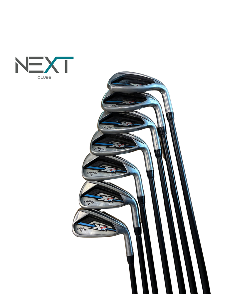 Callaway XR Eisensatz 5-9+PW+SW / Mitsubishi Rayon Fubuki Graphitschaft 50g / Senior Flex