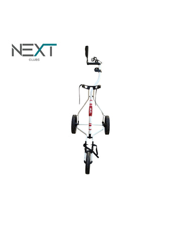 Wishbone One Megalite Golf Trolley mit Regenschirm- & Ballhalterung