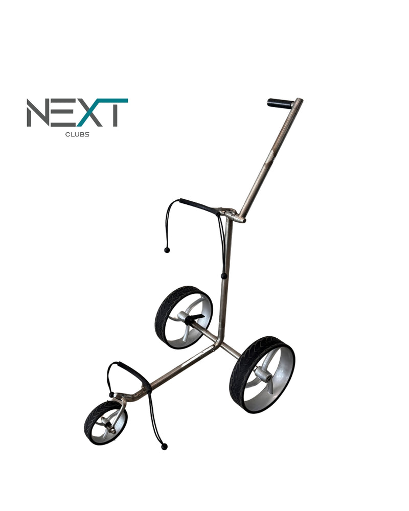 trendGolf Golf Trolley Silber manuell