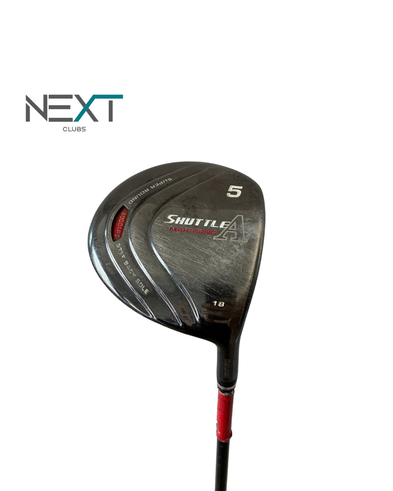 Maruman Shuttle A Maraging Fairwayholz 5 18° / Maruman Shuttle Impact Fit MV502 46 g / Regular Flex