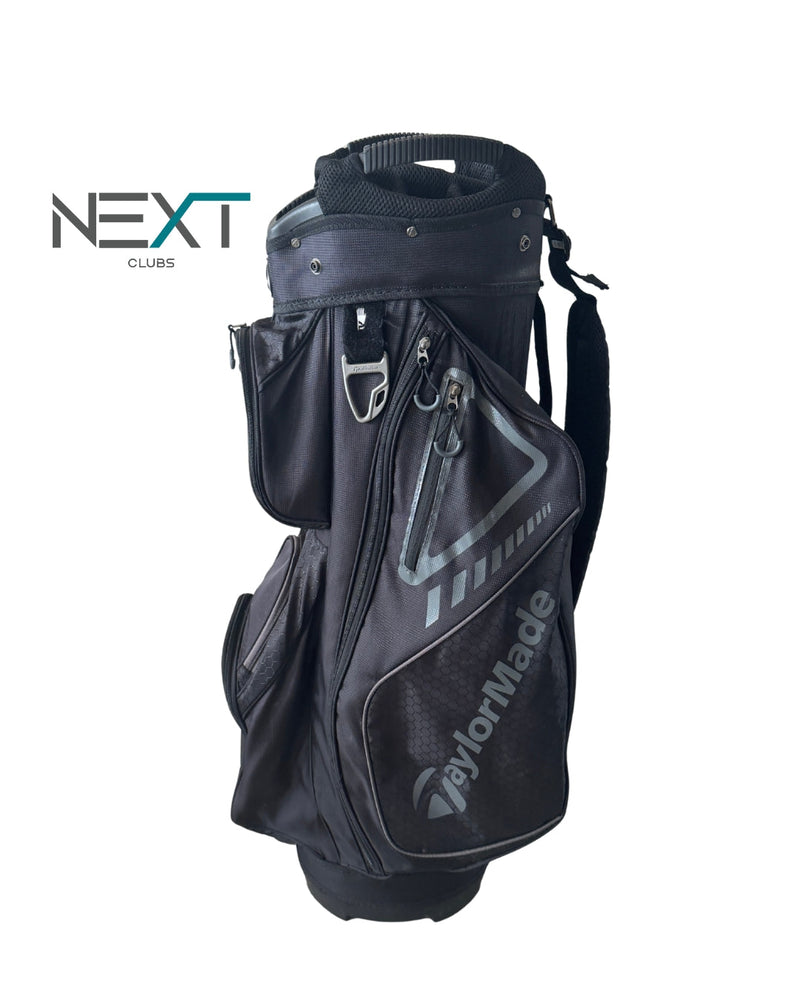TaylorMade Cartbag Schwarz/Grau / 14-fach Schlägerunterteilung