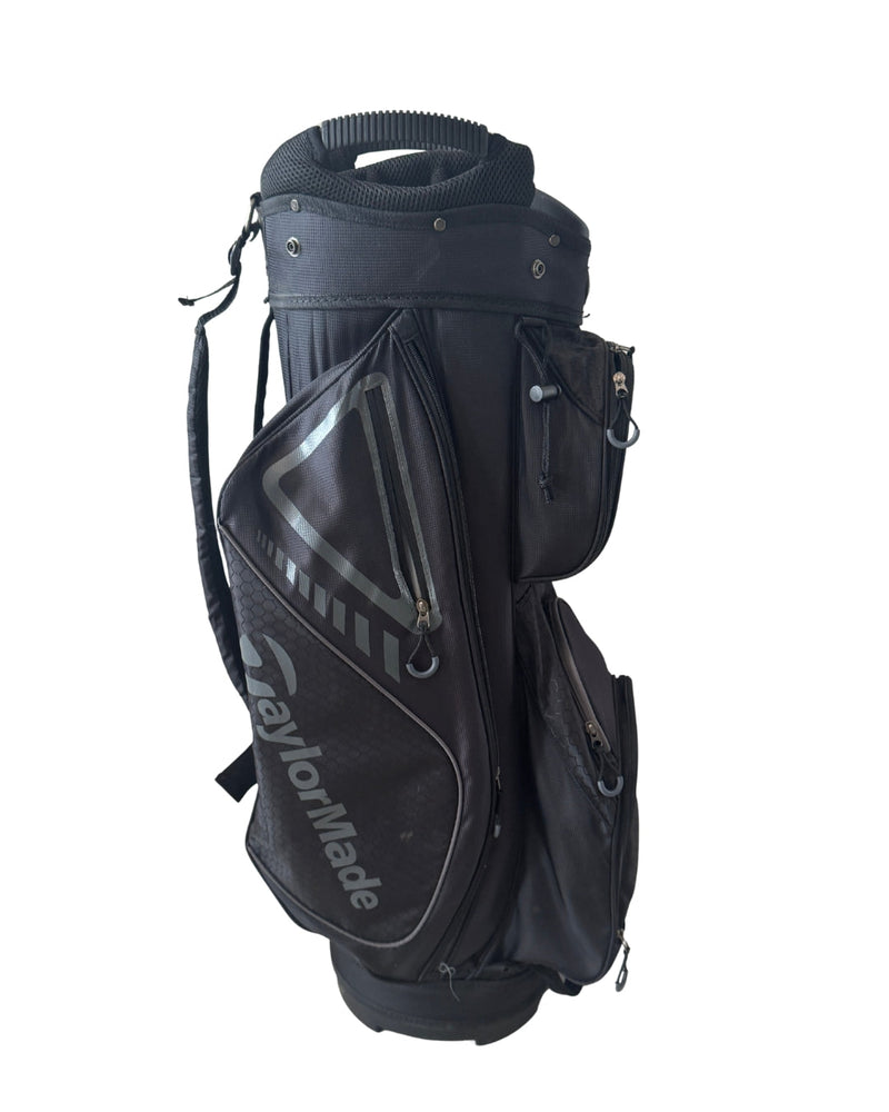 TaylorMade Cartbag Schwarz/Grau / 14-fach Schlägerunterteilung