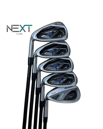 Mizuno JPX 825 Linkshand Eisensatz 7-PW +56° / Fujikura Orochi / Ladies Flex