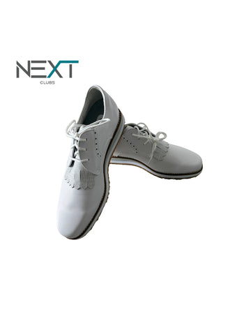Neu FootJoy Sport Retro Schuh Golfschuh Damen Weiß Größe 40 EU / 6,5 UK / 8,5 US