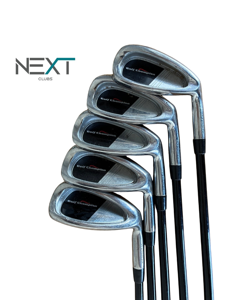 Golf Champion TI-Matrix Komplettset (Fairwayholz 5, Hybrid 3+4, Eisensatz 6-9+SW) / Golf Champion
