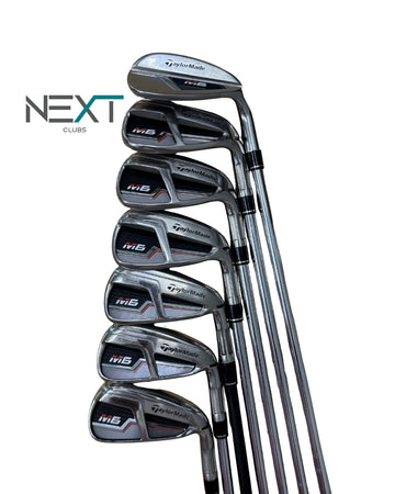 TaylorMade M6 Eisensatz 5–AW / True Temper Dynamic Gold Stahlschaft & Aldila NV (E7) / Flex R