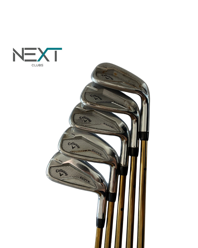 Callaway Elyte HL Eisensatz 7-9+PW+AW / UST Mamiya ATTAS Speed Series 40g / Ladies Flex