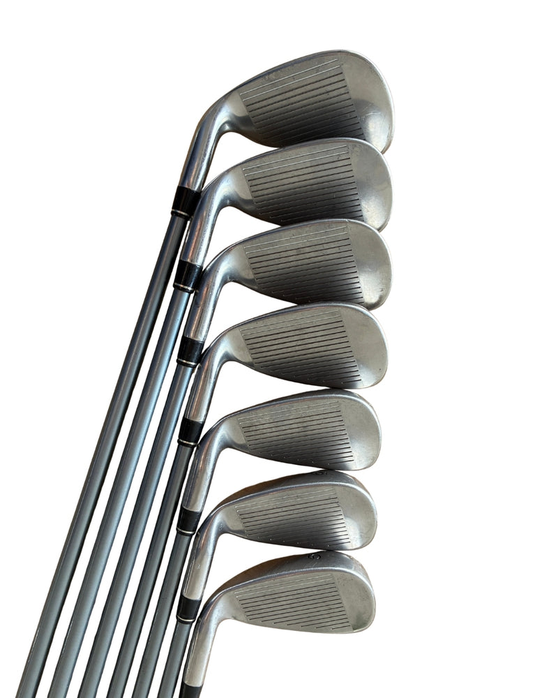 TaylorMade RAC Eisensatz 5-9+PW+SW / TaylorMade M.A.S.2 50g / Ladies Flex