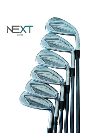Neu Mizuno JPX 923 Hot Metal Eisensatz 5-PW / UST Mamiya Recoil ESX 60g / Regular Flex