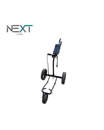 KIFFE Travel Pro E-Trolley Schwarz mit Scorekartenhalterung