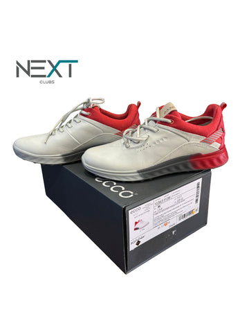 Ecco S-Three Damen Golfschuh Größe 36 Weiß/Rot