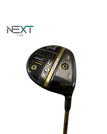 Callaway Epic Max Star Fairwayholz 3 15° / Mamiya ATTAS Speeder Series / Senior Flex