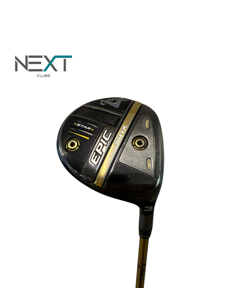 Callaway Epic Max Star Fairwayholz 3 15° / Mamiya ATTAS Speeder Series / Senior Flex