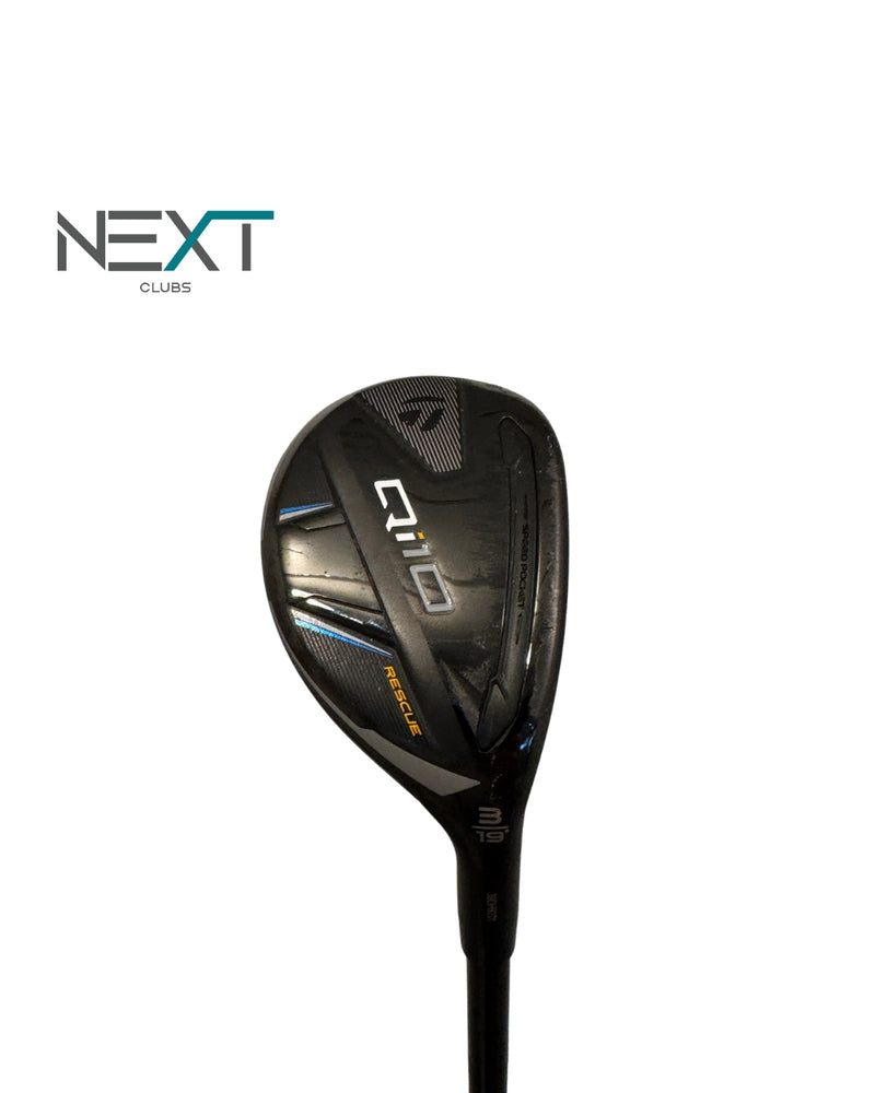 TaylorMade Qi10 Hybrid 3 19° / Fujikura Ventus TR / Stiff Flex