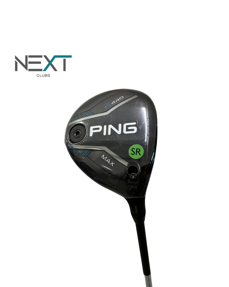 Neu PING G440 MAX Fairwayholz 7 21° / Alta CB PING 65g / Senior Flex