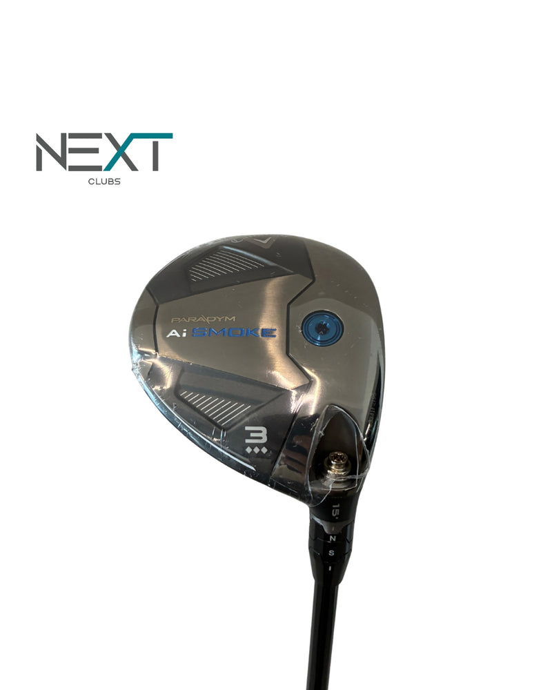 Neu Callaway Paradym Ai Smoke Triple Diamond Fairwayholz 3 15° / Mitsubishi KaiLi / Extra Stiff Flex