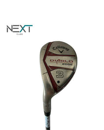 Callaway Diablo Edge Hybrid 3 21° Linkshand / Callaway TORQUE Low Kick H 60g / Regular Flex