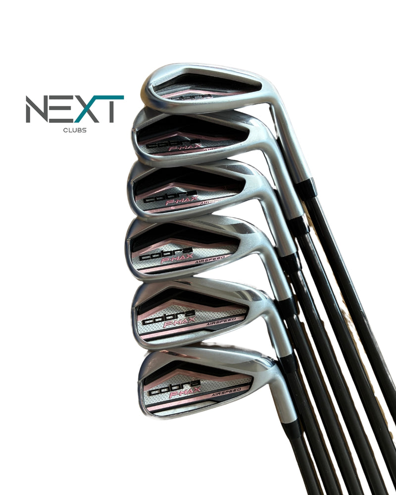 Cobra F-MAX Airspeed Eisensatz 6-9+PW+SW / Cobra Airspeed 45g / Ladies Flex