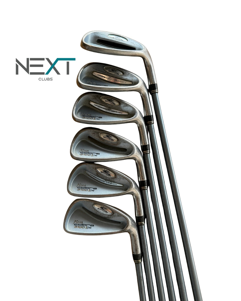 Cobra King 3100 I/H Eisensatz 5–SW / Aldila NV HL 50 Graphitschaft / Ladies Flex