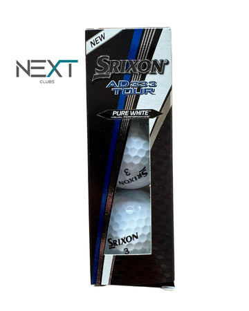 Srixon AD333 Tour Golfbälle 3er Sleeve / Weiß