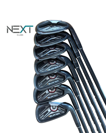TaylorMade Burner 2.0 Eisensatz 4-9+PW+SW / TaylorMade Superfast 65g / Senior Flex