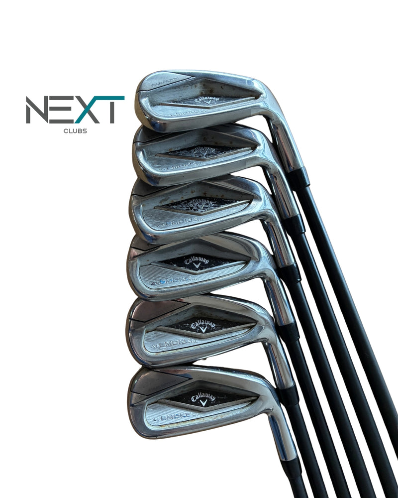 Callaway Paradym Ai Smoke HL Eisensatz 6-A / Project X Cypher 50g / Senior Flex
