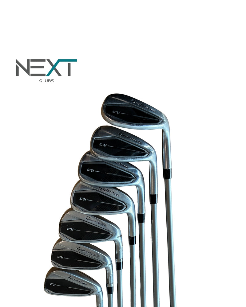 TaylorMade Qi Eisensatz 6–PW+AW+SW / Fujikura Speeder NX / Flex A