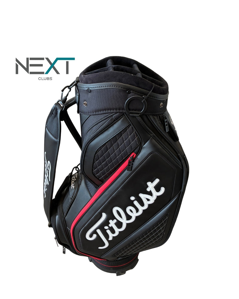 Neu Titleist Vokey Staffbag 6-fach Schlägerunterteilung schwarz/rot/weiß