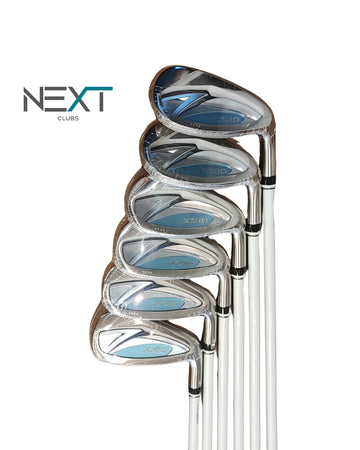 Neu XXIO 14 Eisensatz 7-9+PW+AW+SW / MP1400L 35g / Ladies Flex