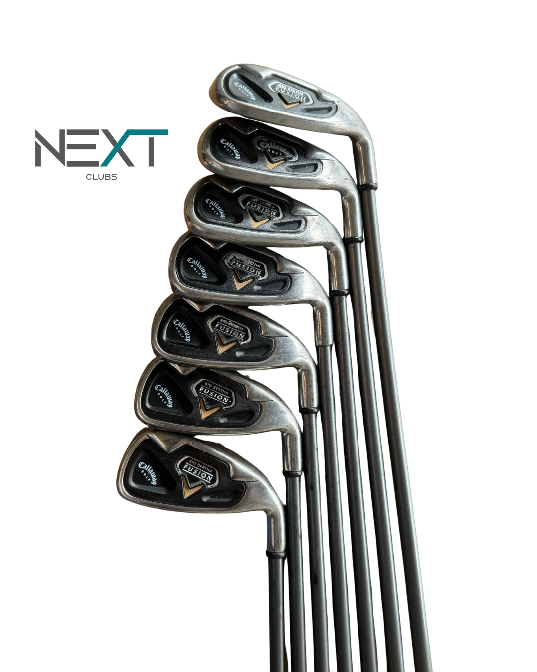 Callaway Big Bertha Fusion Eisensatz 5-AW / RCH System 75i Graphitschaft / Light Flex