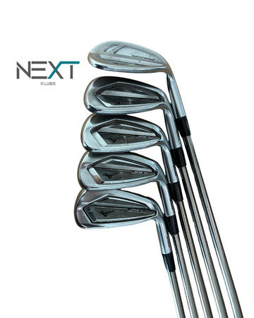 Mizuno JPX 921 Hot Metal Eisensatz 7-9+PW+AW+SW / UST Mamiya Recoil 46g / Regular Flex