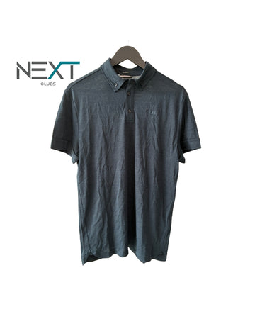 Neu J.Lindeberg Paz Regular Fit Polo Poloshirt Herren Navy Größe S