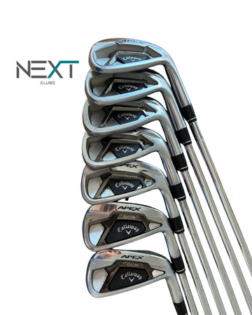 Callaway APEX Forged Eisensatz 5-9+PW+AW / ELEVATE MPH 95g / Regular Flex