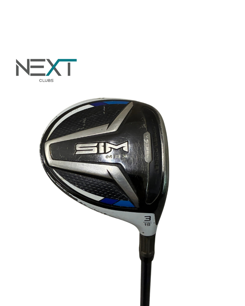 TaylorMade SIM Max Fairwayholz 3 15° / Fujikura Ventus / Flex A