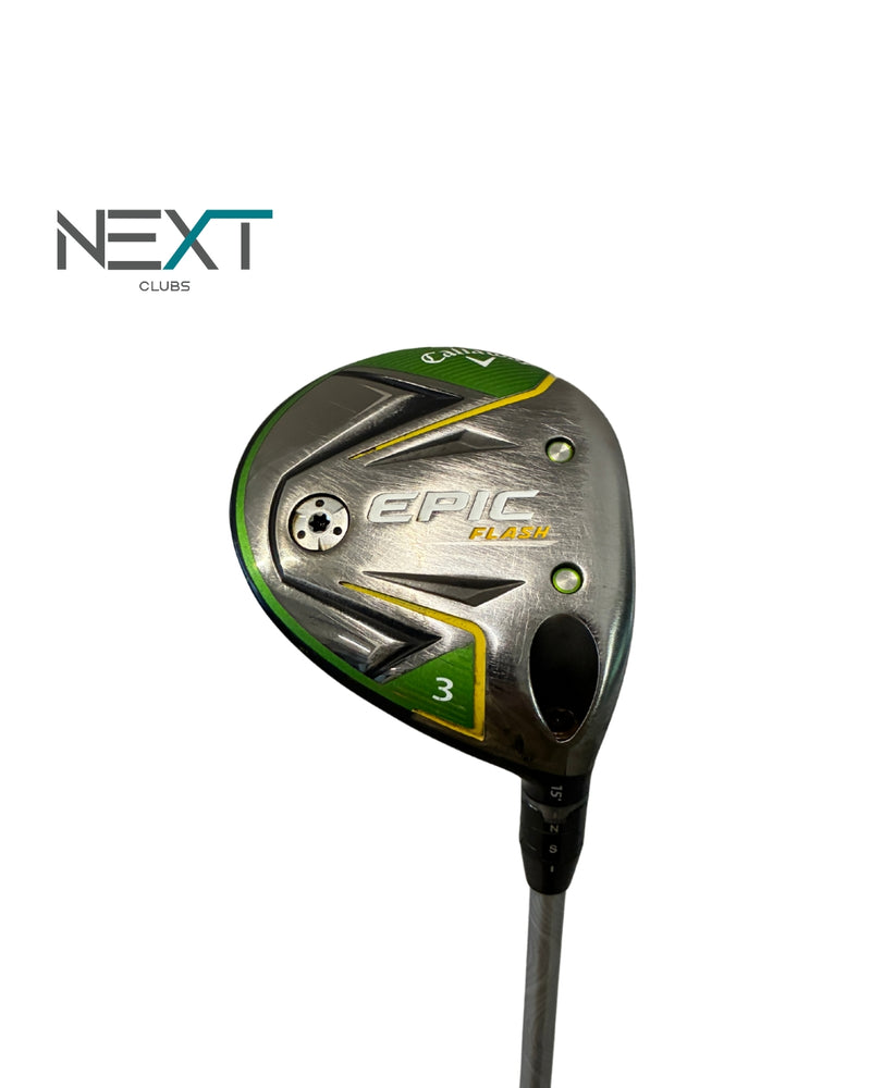 Callaway Epic Flash Fairwayholz 3 15° / Project X EvenFlow / Regular Flex