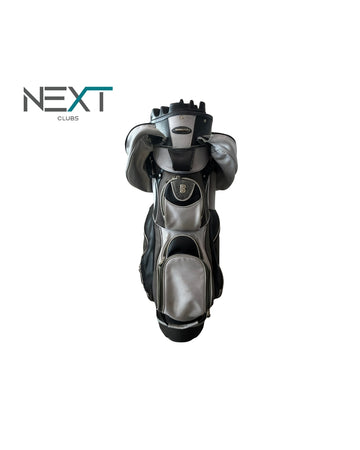 Bennington QOH-06 HEX Golfbag Schwarz/Grau