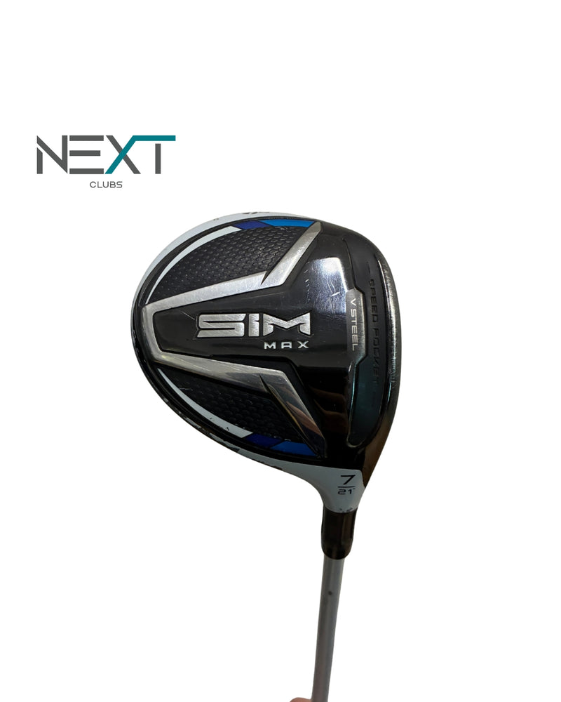 TaylorMade SIM Max V Steel Fairwayholz 7 21° / Aldila DVS / Ladies Flex