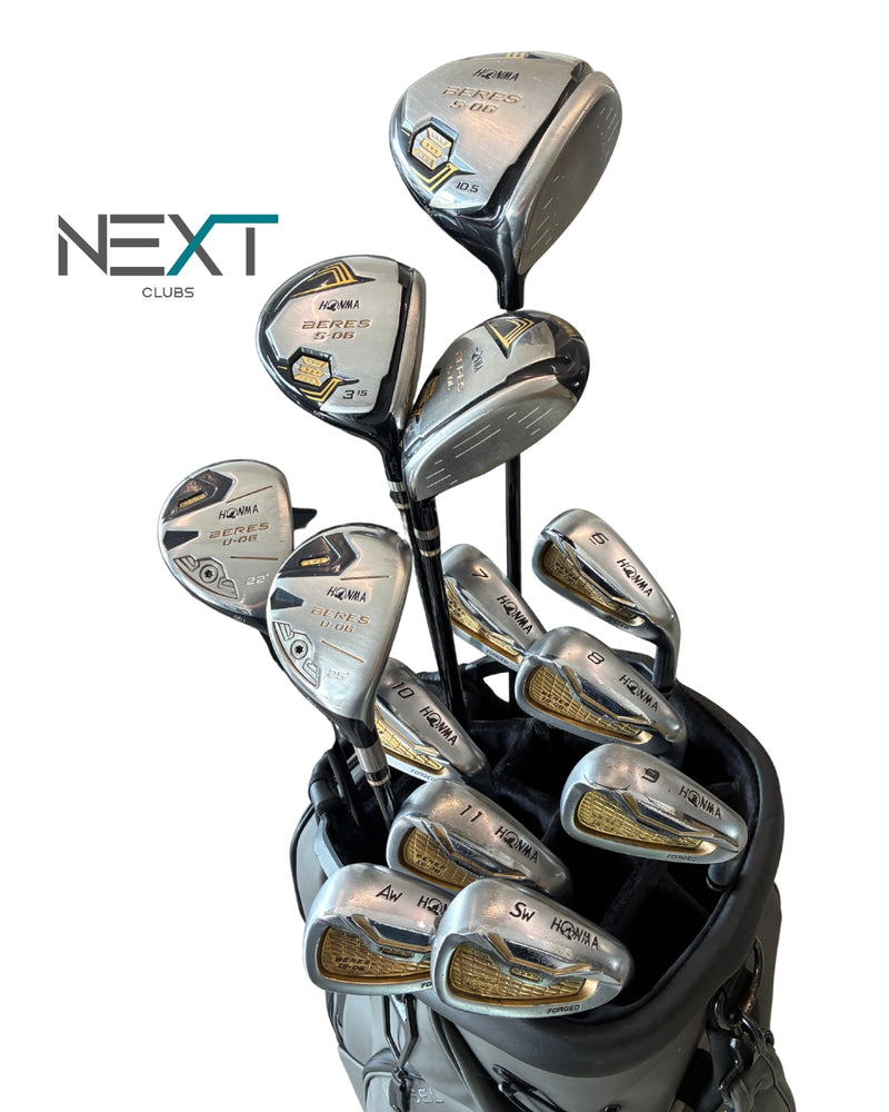 HONMA Beres 3 Sterne S-06 / IS-06 Komplettset 10,5° / Honma ARMRQ X 47g / Regular Flex