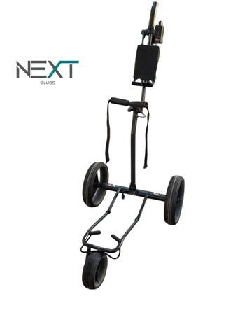 KIFFE K1 E-Trolley Schwarz mit Scorekartenhalterung