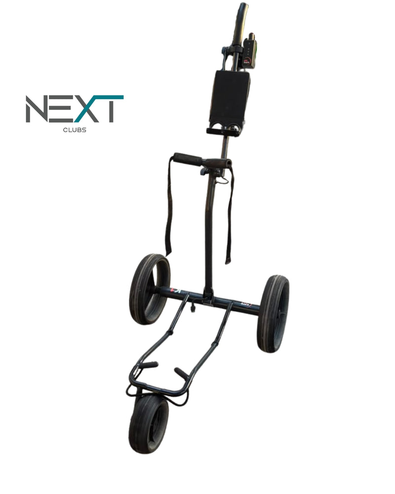 KIFFE K1 E-Trolley Schwarz mit Scorekartenhalterung