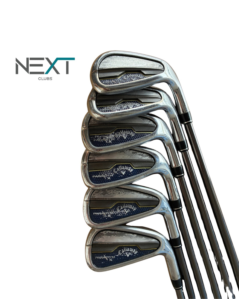 Callaway Paradym X Eisensatz 6-9+PW+AW / HELIUM 50g / Ladies Flex