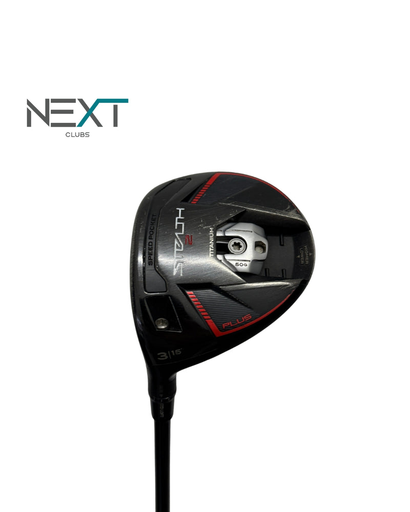 TaylorMade Stealth 2 Plus Fairwayholz 3 15° Linkshand / Mitsubishi Kai'li 75 / Flex S
