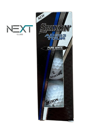 Srixon AD333 Tour Golfbälle 3er Sleeve / Weiß