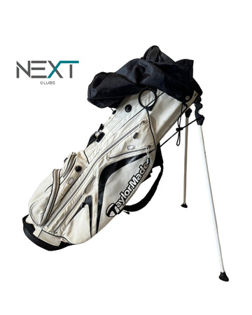 TaylorMade Standbag Weiß / 7 Taschen / 4-fach Divider