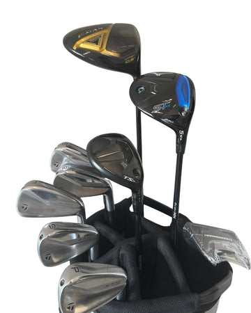 Herren Komplettset TaylorMade P770 5-PW, Driver, Hybrid, Fairway Holz, Putter, Bag, Flex R